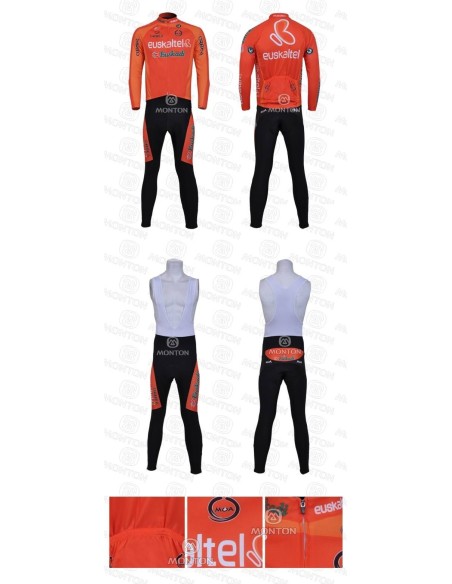 Ropa térmica de ciclismo Euskaltel Euskadi: comodidad y rendimiento para tus rutas