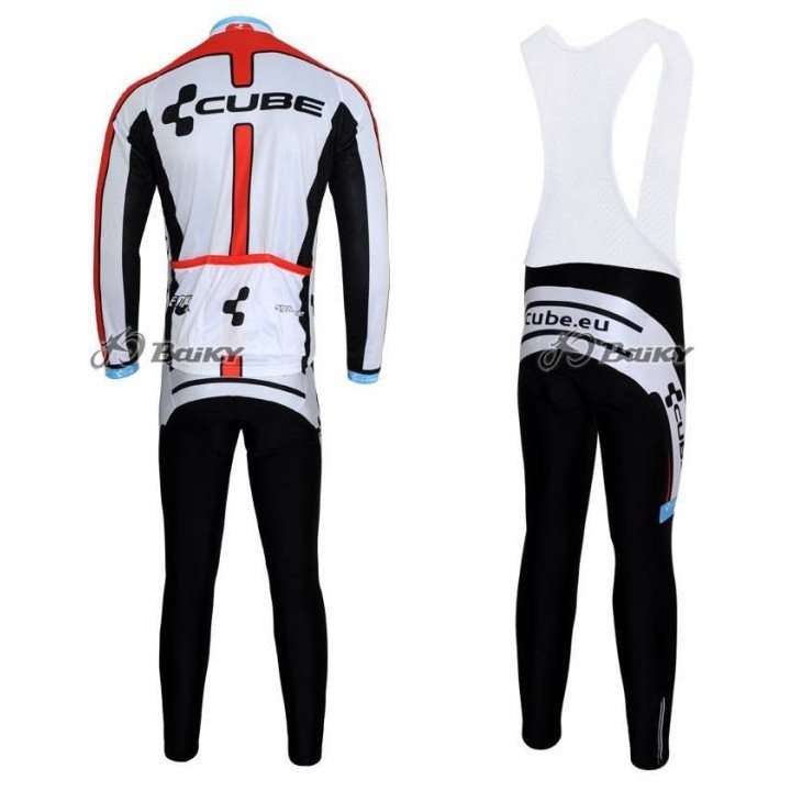 ropa térmica de ciclismo CUBE con tirantes para estar cómodo y fresco