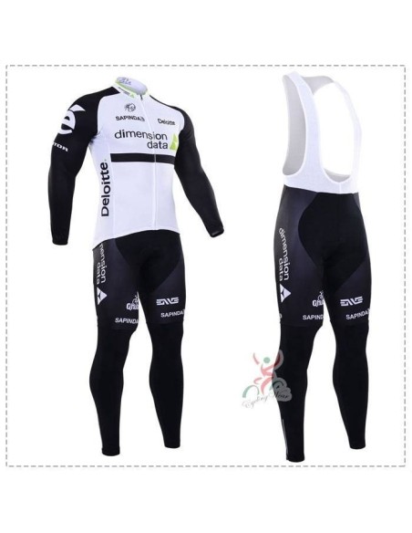 Ropa de ciclismo térmica con tirantes para entrenar cómodo y fresco