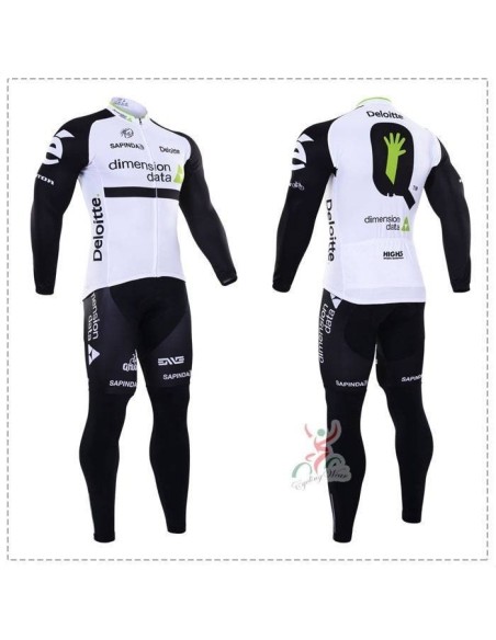 Ropa de ciclismo térmica con tirantes para entrenar cómodo y fresco