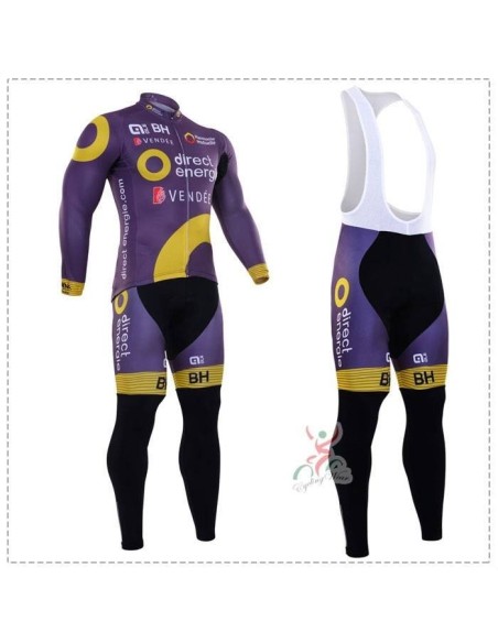 Ropa térmica de ciclismo Direct Energie para mantenerte cómodo y fresco