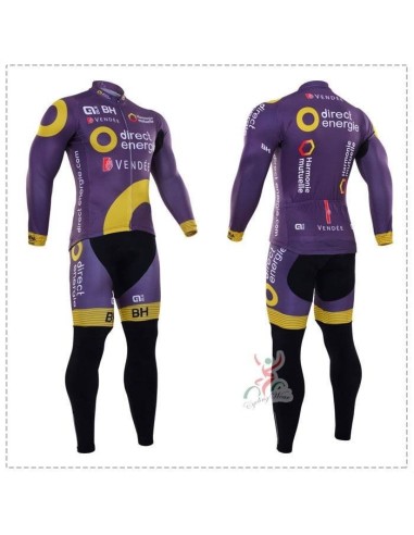 Ropa térmica de ciclismo Direct Energie para mantenerte cómodo y fresco