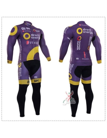 Ropa térmica de ciclismo Direct Energie para mantenerte cómodo y fresco