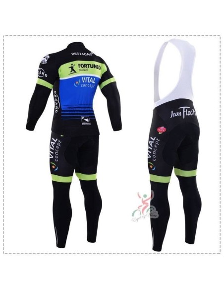 Ropa térmica de ciclismo Fortuneo Banque Vital Concept, comodidad y calidad para tus rutas