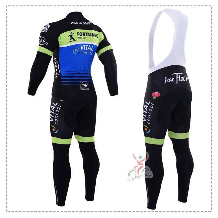 Ropa térmica de ciclismo Fortuneo Banque Vital Concept, comodidad y calidad para tus rutas