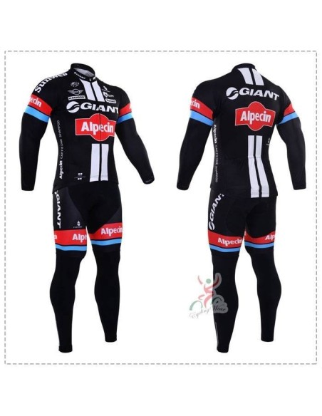 Ropa térmica de ciclismo Giant Alpecin: comodidad y estilo para tus rutas