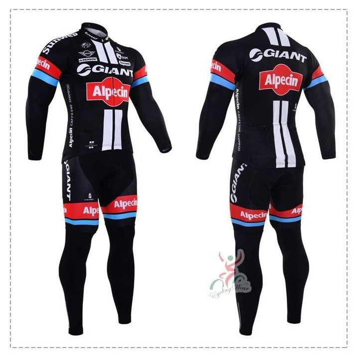 Ropa térmica de ciclismo Giant Alpecin: comodidad y estilo para tus rutas