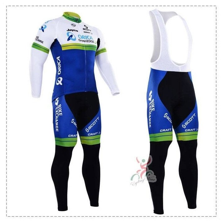 Ropa térmica de ciclismo Orica GreenEdge para sentirte cómodo y fresco en cada ruta