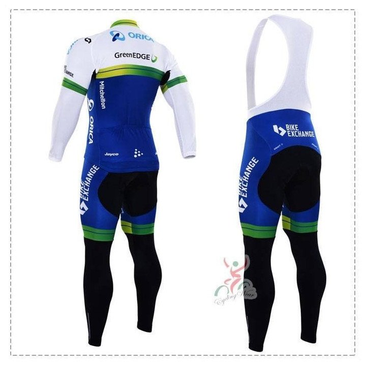 Ropa térmica de ciclismo Orica GreenEdge para sentirte cómodo y fresco en cada ruta
