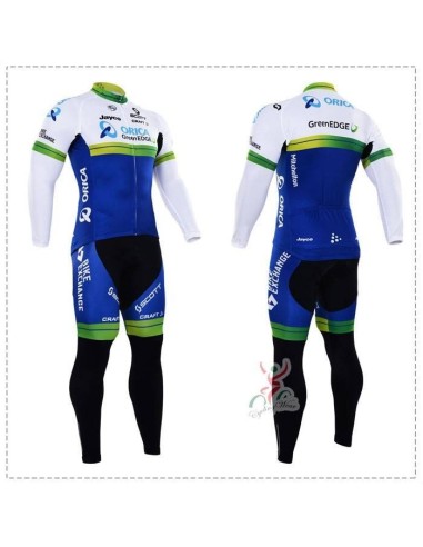Ropa térmica de ciclismo Orica GreenEdge para sentirte cómodo y fresco en cada ruta