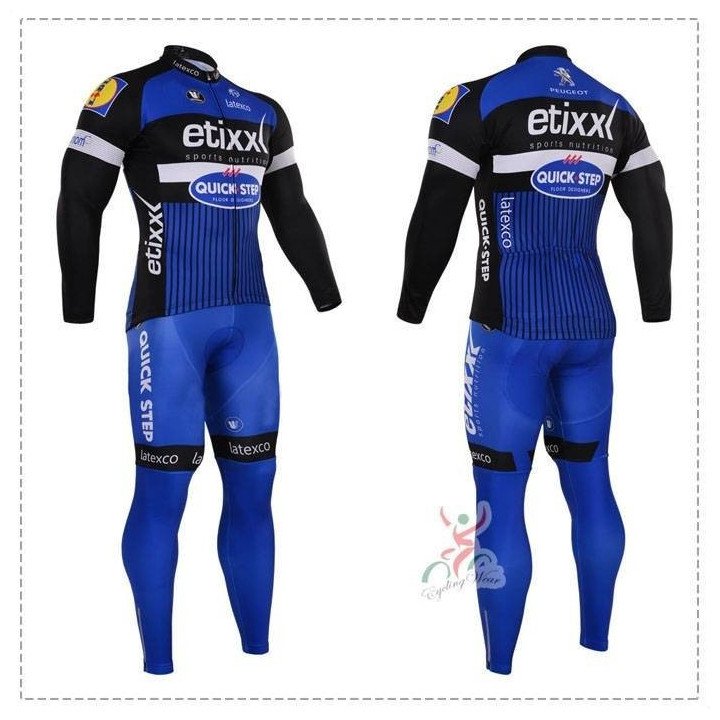 Ropa térmica de ciclismo Quick Step Etixxk: comodidad y estilo en cada pedaleo