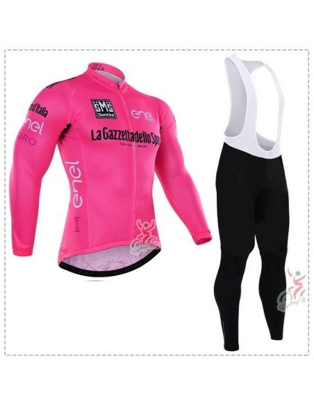 Ropa térmica de ciclismo Tour de Italia en rosa: comodidad y estilo para tus rutas