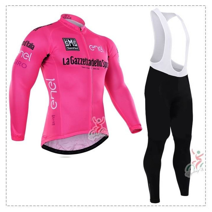 Ropa térmica de ciclismo Tour de Italia en rosa: comodidad y estilo para tus rutas