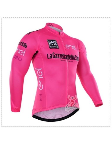 Ropa térmica de ciclismo Tour de Italia en rosa: comodidad y estilo para tus rutas
