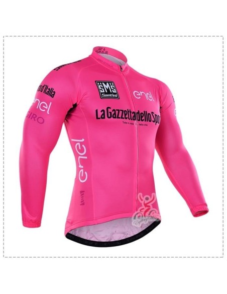 Ropa térmica de ciclismo Tour de Italia en rosa: comodidad y estilo para tus rutas