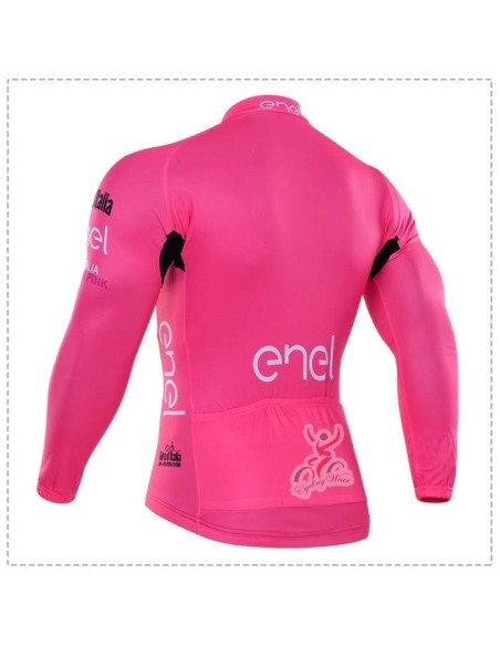 Ropa térmica de ciclismo Tour de Italia en rosa: comodidad y estilo para tus rutas