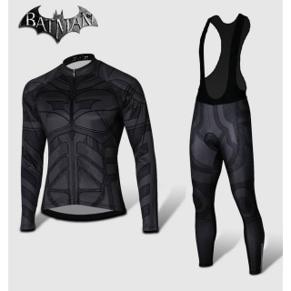 Ropa térmica de ciclismo BATMAN con tirantes: comodidad y estilo para tus pedales