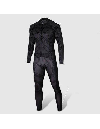 Ropa térmica de ciclismo BATMAN con tirantes: comodidad y estilo para tus pedales