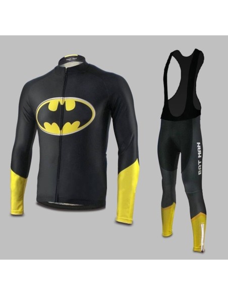 Ropa Térmica de Ciclismo BATMAN: Comodidad y Estilo para tus Rutas