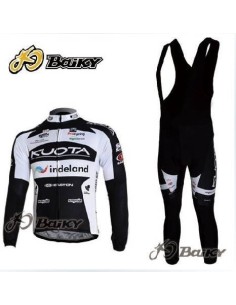 Ropa térmica de ciclismo Kuota con tirantes para sentirte cómodo y fresco en cada pedaleo