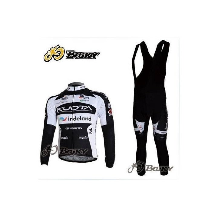 Ropa térmica de ciclismo Kuota con tirantes para sentirte cómodo y fresco en cada pedaleo