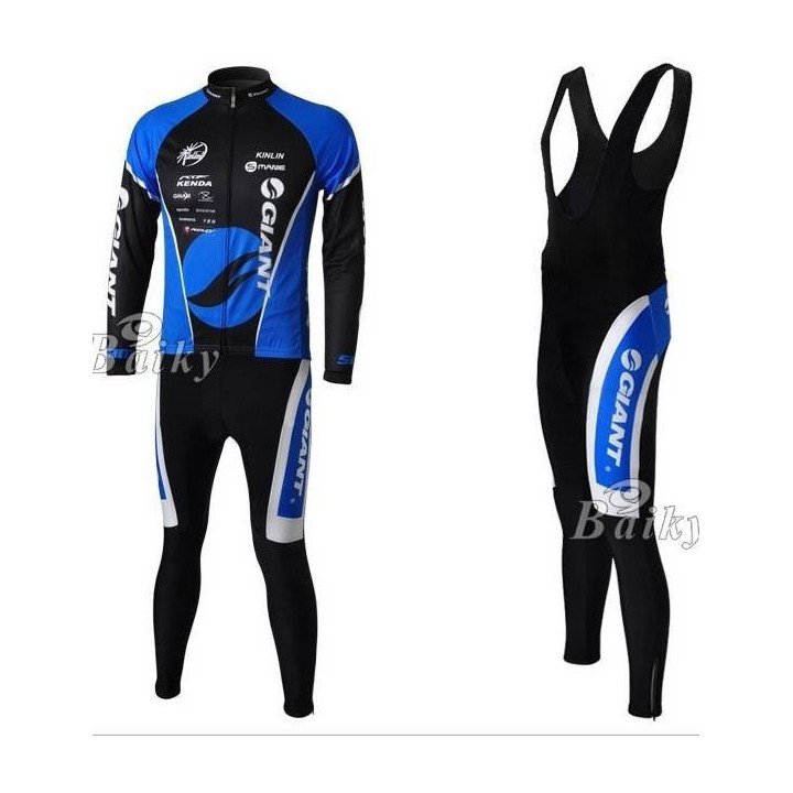 Ropa térmica de ciclismo Giant con tirantes para estar cómodo en cada pedalada