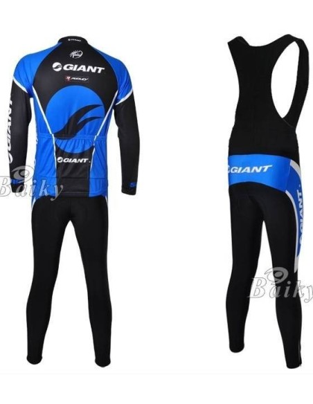 Ropa térmica de ciclismo Giant con tirantes para estar cómodo en cada pedalada