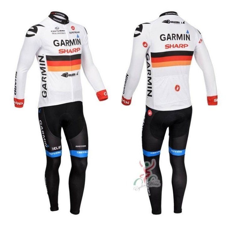 Ropa térmica de ciclismo Garmin para estar cómodo en ruta