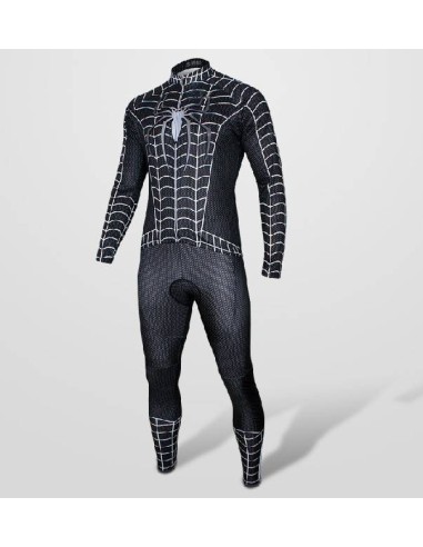 Ropa térmica de ciclismo Spider Man para mantenerte cómodo y fresco