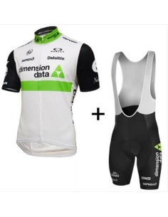 Conjunto de Ciclismo de Verano Dimension Data: Comodidad y Estilo para tus Rutas