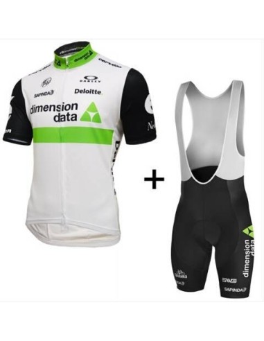 Conjunto de Ciclismo de Verano Dimension Data: Comodidad y Estilo para tus Rutas