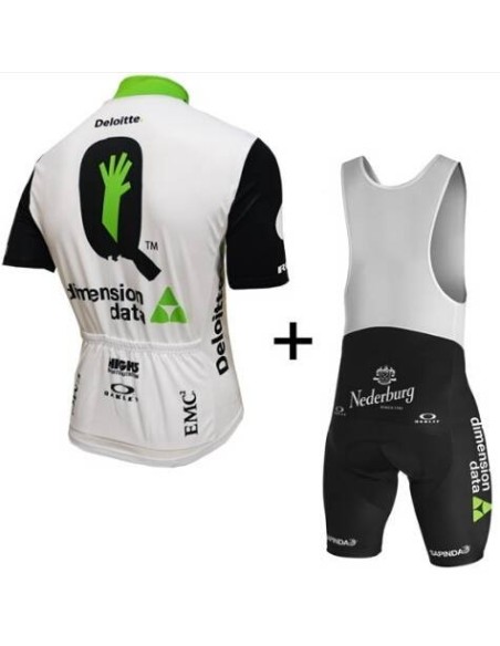 Conjunto de Ciclismo de Verano Dimension Data: Comodidad y Estilo para tus Rutas