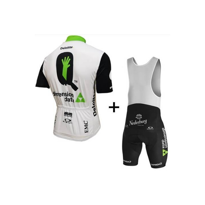 Conjunto de Ciclismo de Verano Dimension Data: Comodidad y Estilo para tus Rutas