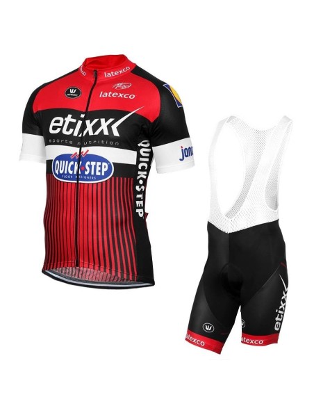 Conjunto de Ciclismo de Verano ETIXX-QUICK STEP: Comodidad y Estilo para tus Paseos