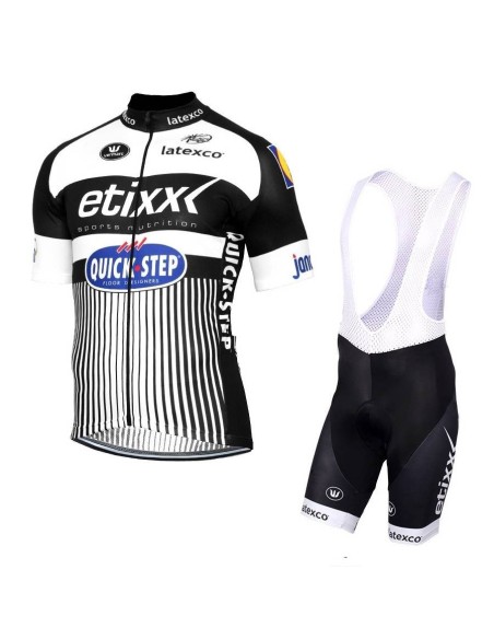 Conjunto de Ciclismo de Verano ETIXX-QUICK STEP: Comodidad y Estilo para tus Paseos