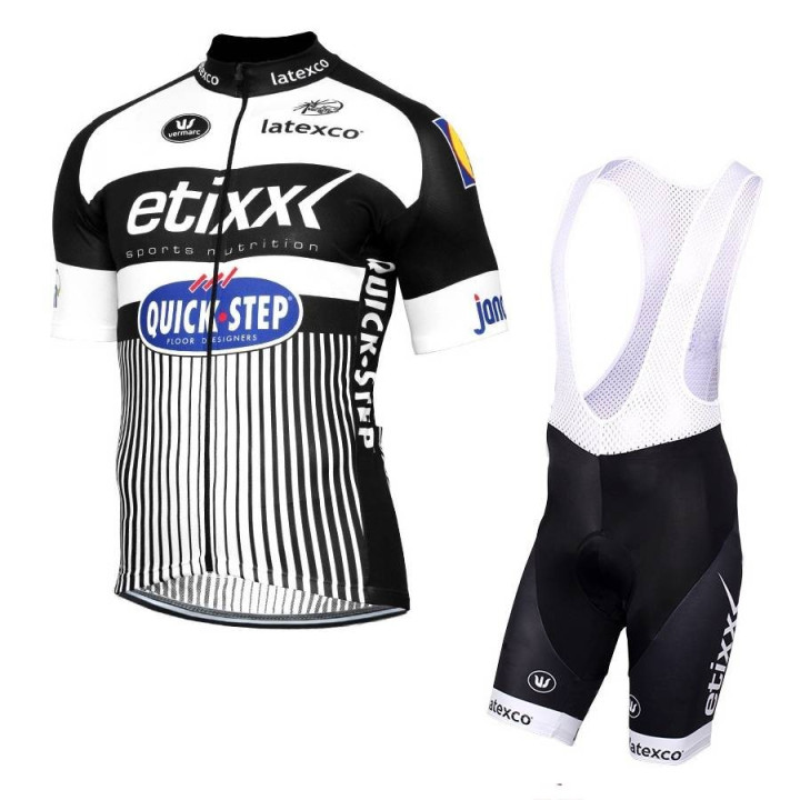 Conjunto de Ciclismo de Verano ETIXX-QUICK STEP: Comodidad y Estilo para tus Paseos