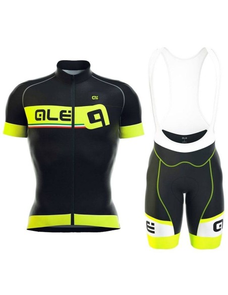 Conjunto de ciclismo corto ALE FORMULA 1.0 ADRIATICO para el verano