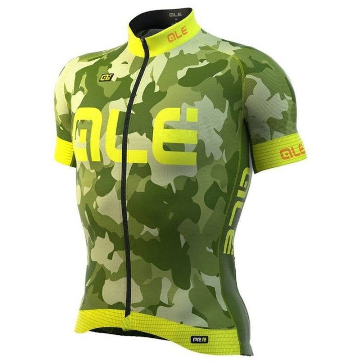 Conjunto corto de ciclismo ALE GRAPHICS PRR CAMO: comodidad y frescura para tus rutas