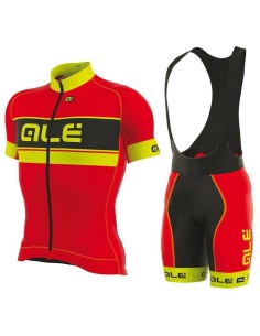 Conjunto corto de ciclismo ALE GRAPHICS PRR: comodidad y estilo para tus rutas