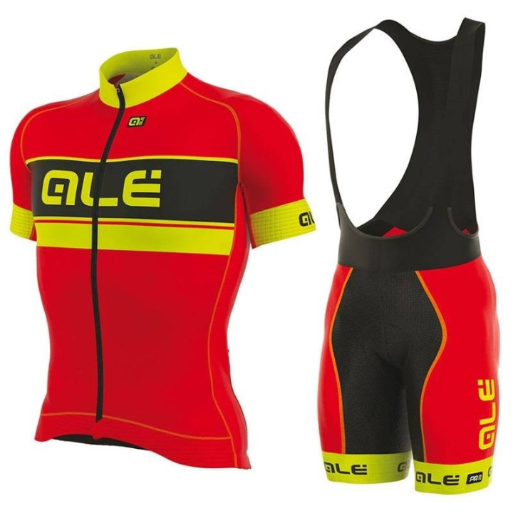 Conjunto corto de ciclismo ALE GRAPHICS PRR: comodidad y estilo para tus rutas