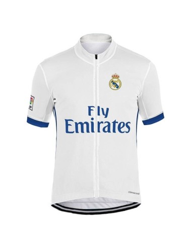 Conjunto corto de ciclismo Équipe Real Madrid Fly Emirates para un verano cómodo