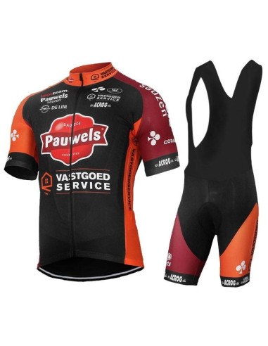 Conjunto corto de ciclismo PAUWELS SAUZEN para un verano cómodo y fresco