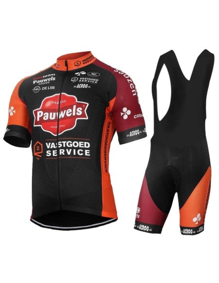 Conjunto corto de ciclismo PAUWELS SAUZEN para un verano cómodo y fresco