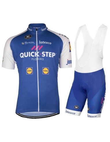 Conjunto de ciclismo corto Quick Step: comodidad y frescura para tus rutas