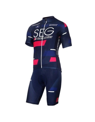 Conjunto corto de ciclismo SEG Racing Academy: comodidad y frescura para tus rutas