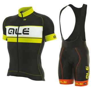 Equipación corta con tirantes ALE GRAPHICS PRR BERMUDA para ciclismo: comodidad y estilo en cada pedalada