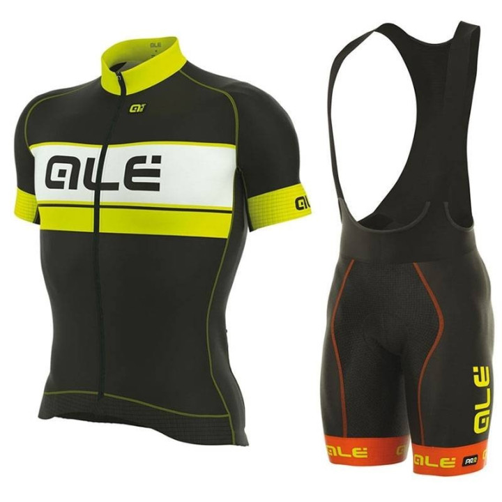 Equipación corta con tirantes ALE GRAPHICS PRR BERMUDA para ciclismo: comodidad y estilo en cada pedalada