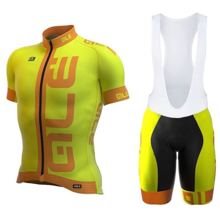 Ropa de ciclismo de verano con tirantes ALE GRAPHICS PRR ARCOBALENO, comodidad y estilo para tus paseos