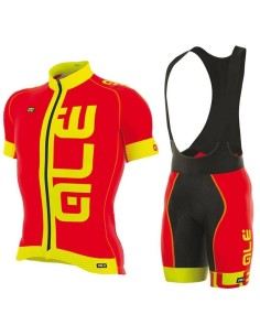 Conjunto corto de ciclismo ALE GRAPHICS PRR ARCOBALENO para un verano cómodo y fresco