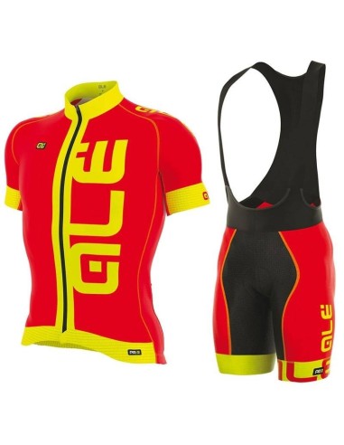 Conjunto corto de ciclismo ALE GRAPHICS PRR ARCOBALENO para un verano cómodo y fresco